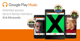 google play music family plan