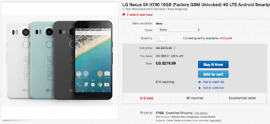 best nexus 5x deal