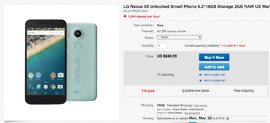 nexus 5x deal