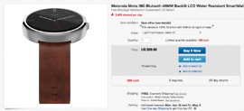 moto 360 deal ebay