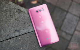 lg v30 rasperry rose