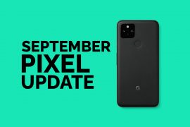 GOOGLE PIXEL SEPTEMBER UPDATE